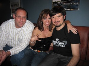 Jeff, Myself, and Ruslan owner of Coyote Ugly Moscow