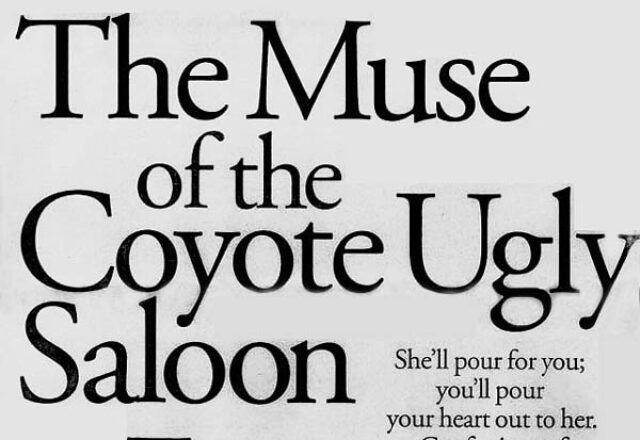 Muse of Coyote Ugly Saloon - pg 1