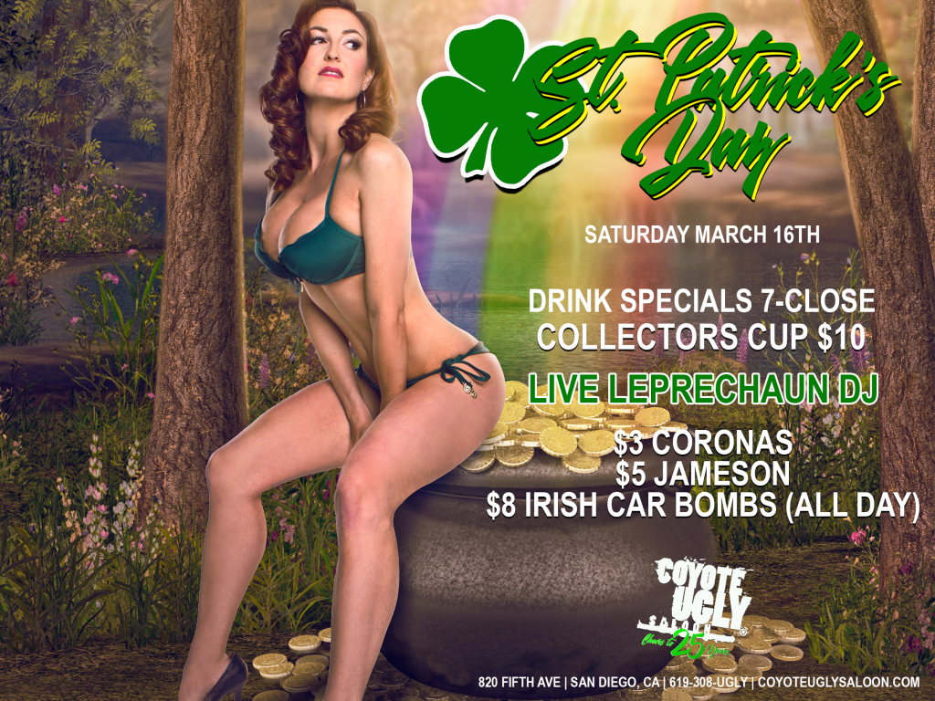 St. Patrick’s Day in San Diego on March 16, 2019