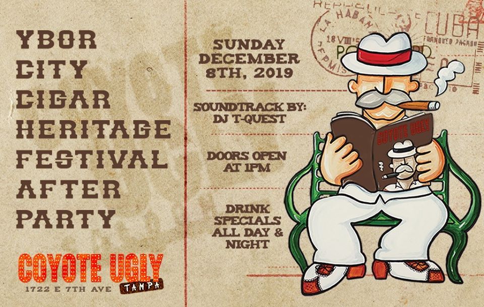 Cigar Heritage Festival After Party in Tampa on December 8, 2019