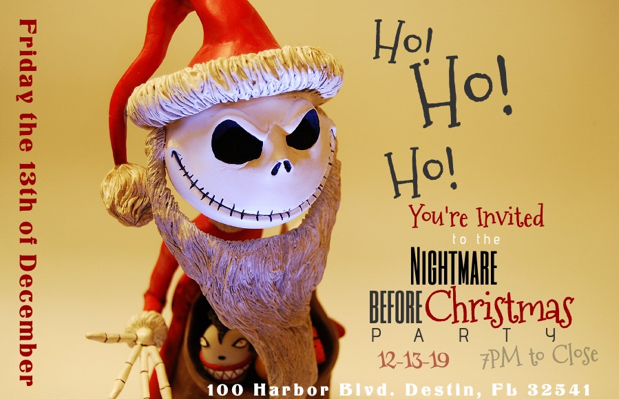 Nightmare Before Christmas in Destin on December 13, 2019