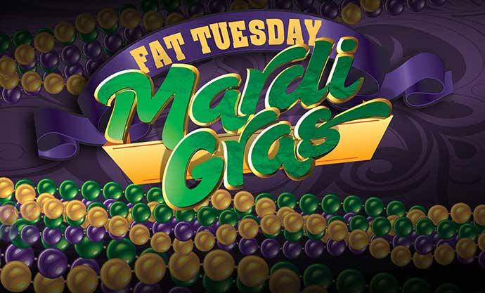 Fat Tuesday in Panama City Beach on February 25, 2020
