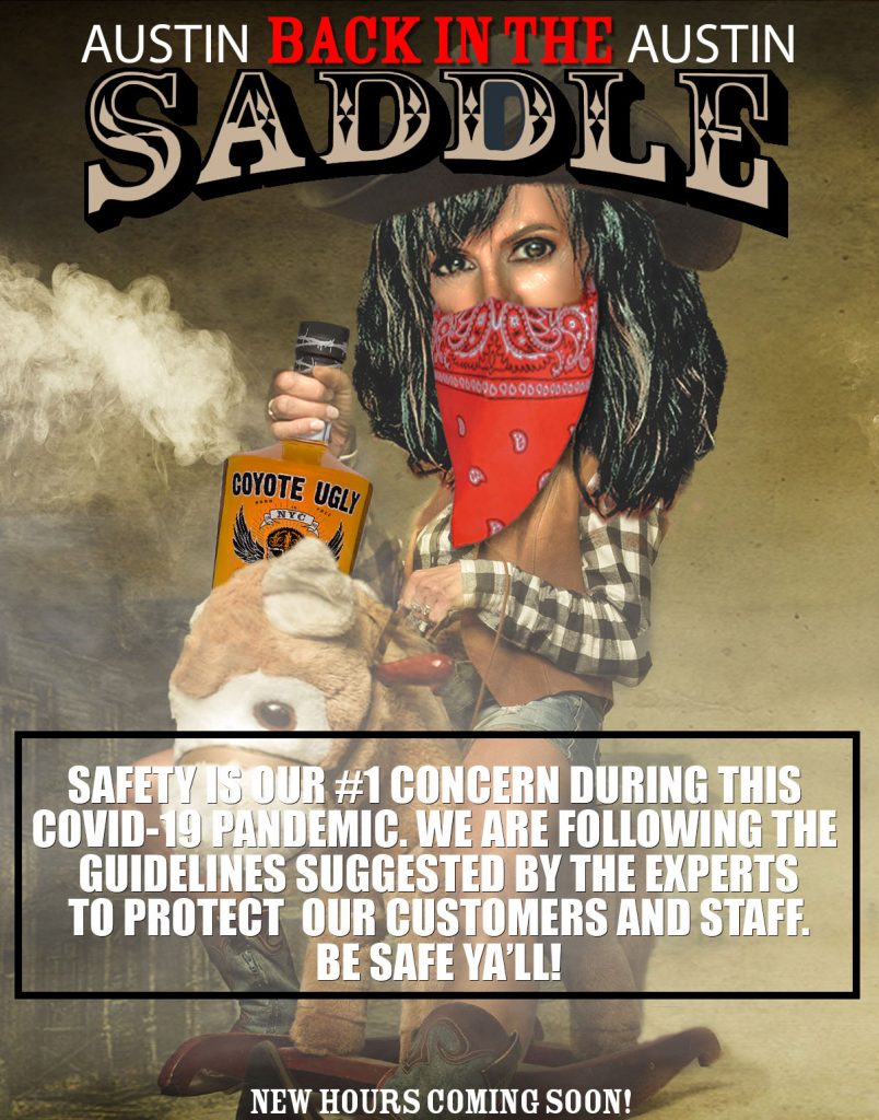 Back in the Saddle in Austin on June 11, 2020