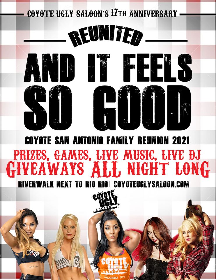 17 Year Anniversary – Family Reunion 2021 in San Antonio on July 22, 2021