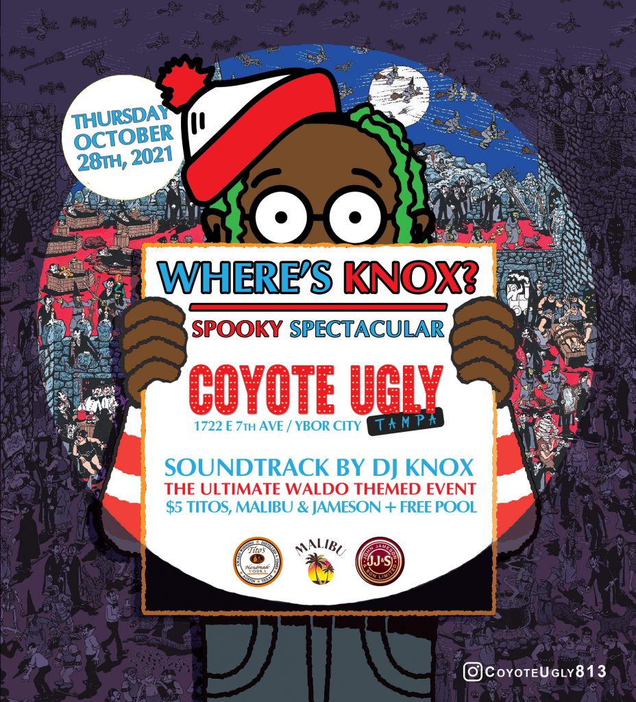Where’s Knox? Spooky Spectacular in Tampa on October 28, 2021
