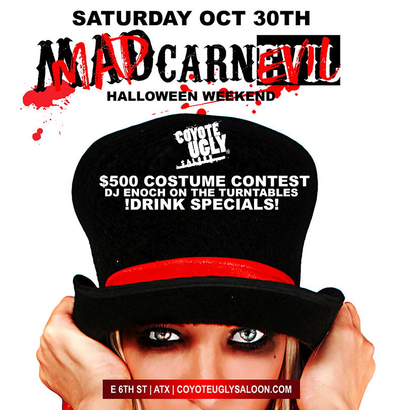 Halloween Weekend: Mad CarnEVIL in Austin on October 30, 2021