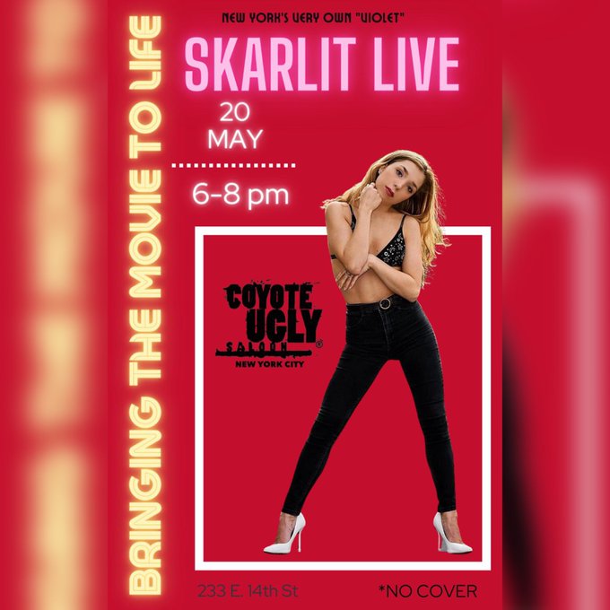Skarlit Live in New York City on May 20, 2022