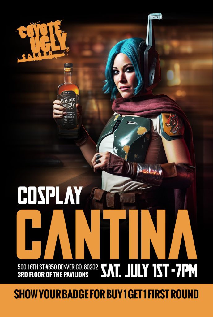 Cosplay Cantina in Denver on July 1, 2023