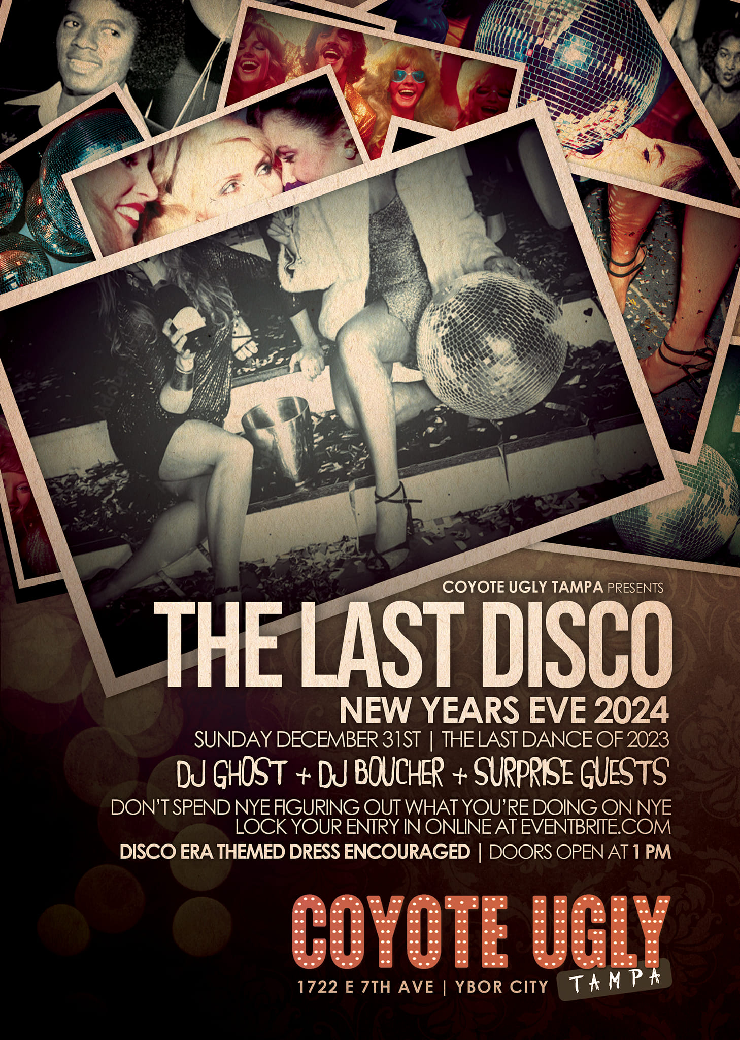 Tampa: New Year’s Eve – The Last Disco: December 31, 2023