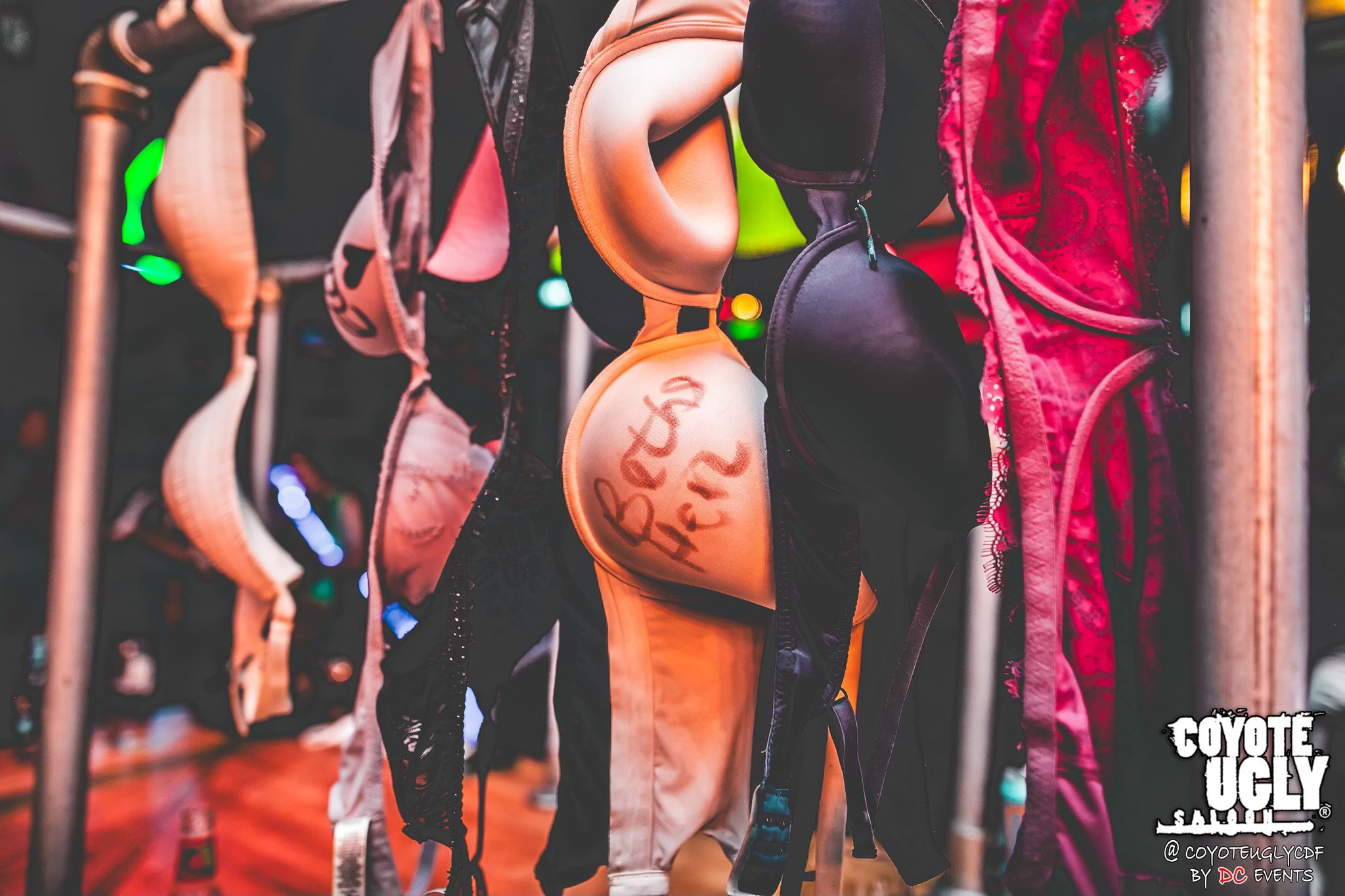 Bras at Coyote Ugly