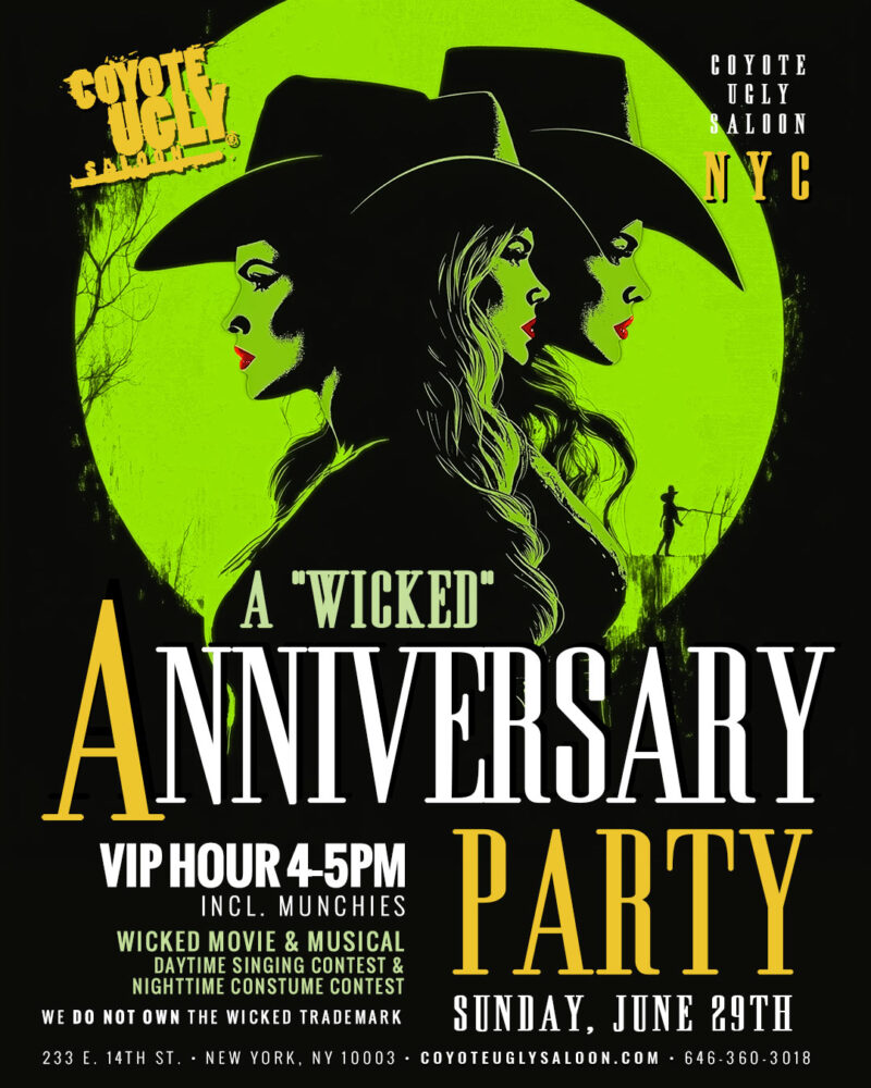 4 Year Anniversary - A "Wicked" Anniversary Party