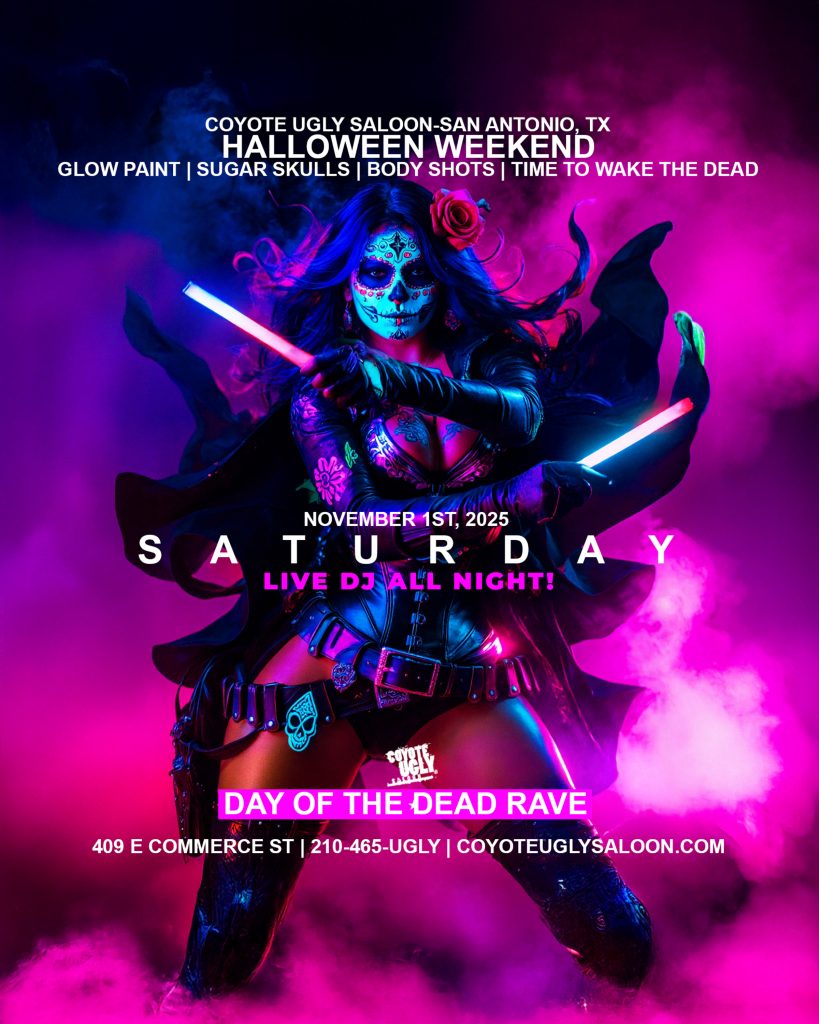 San Antonio Raves Halloween - Day of the Dead Rave - San Antonio - Coyote Ugly Saloon