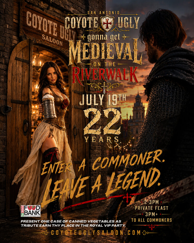 22 Year Anniversary - Medieval on the Riverwalk