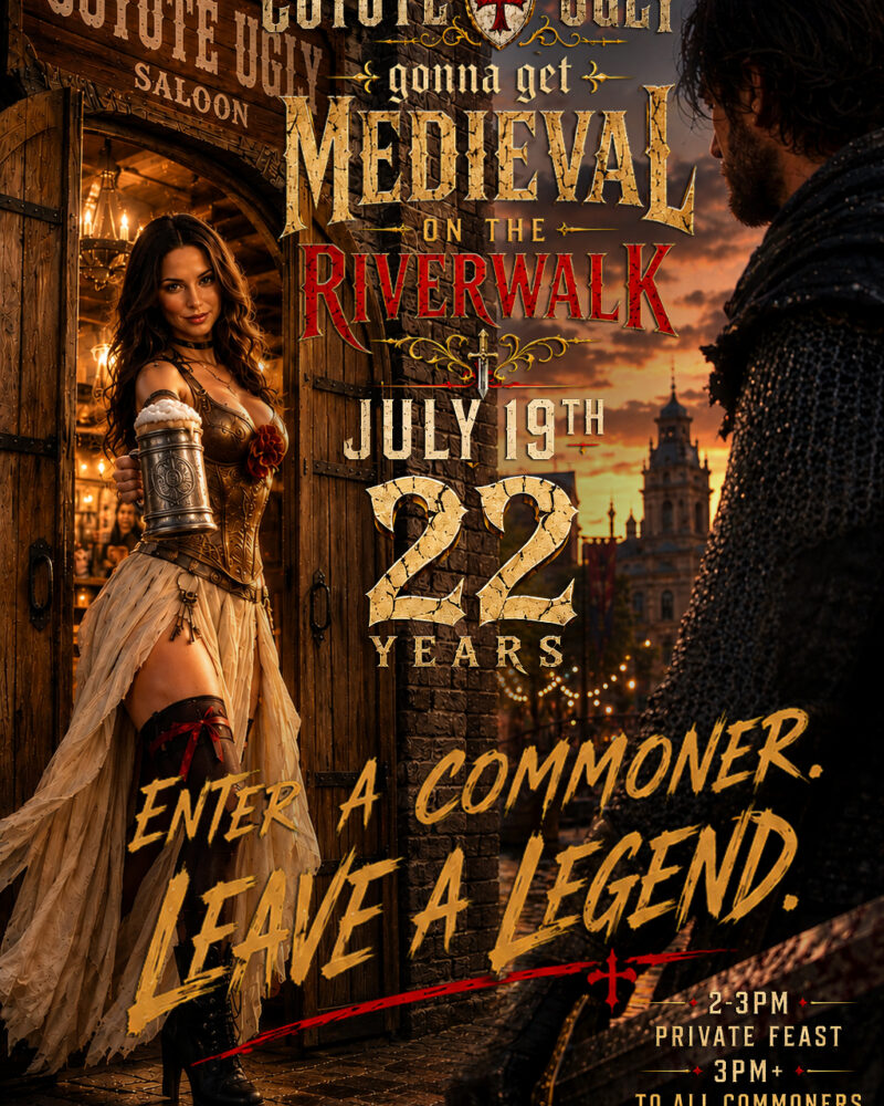 22 Year Anniversary - Medieval on the Riverwalk