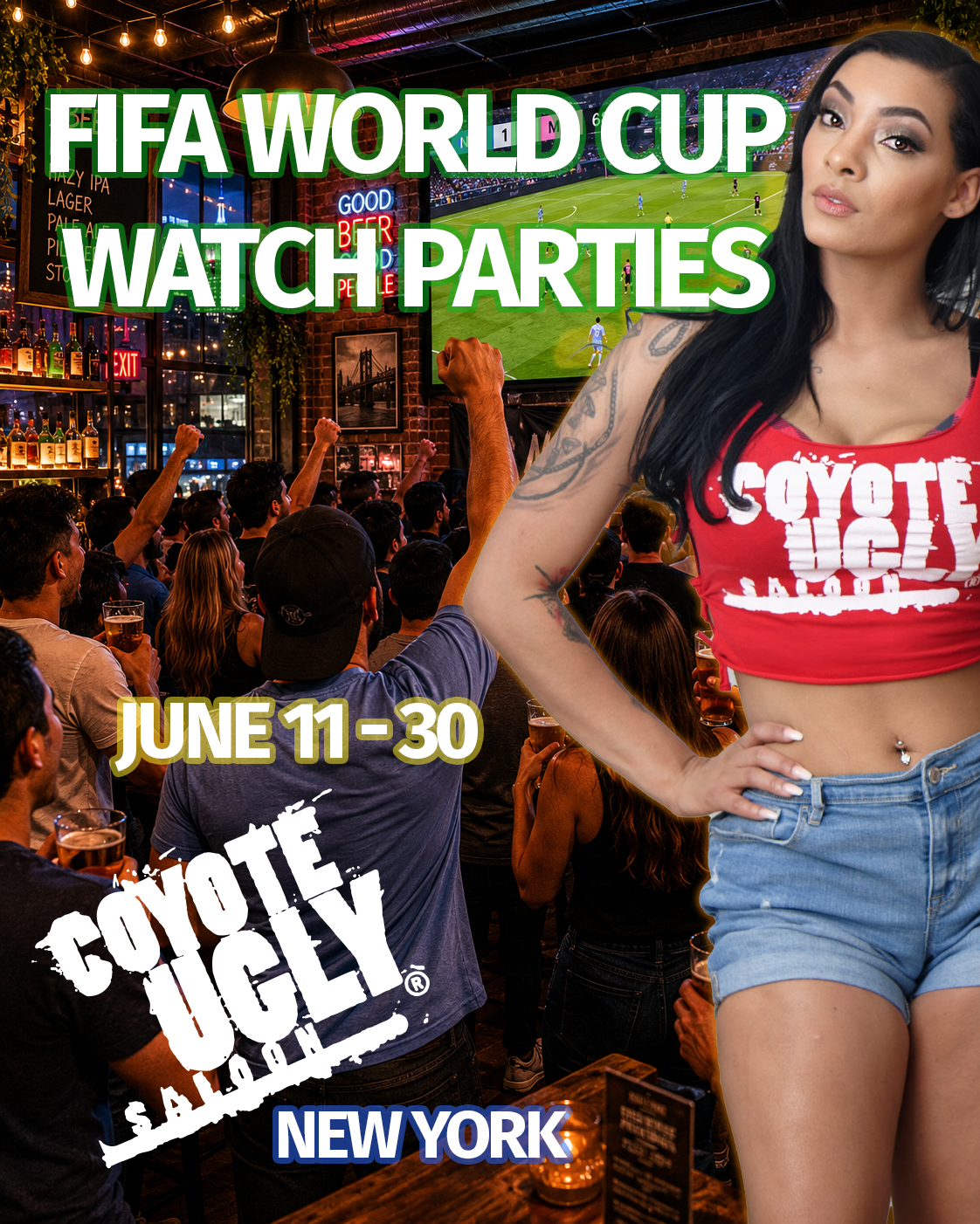 New York: FIFA World Cup: June 11, 2026