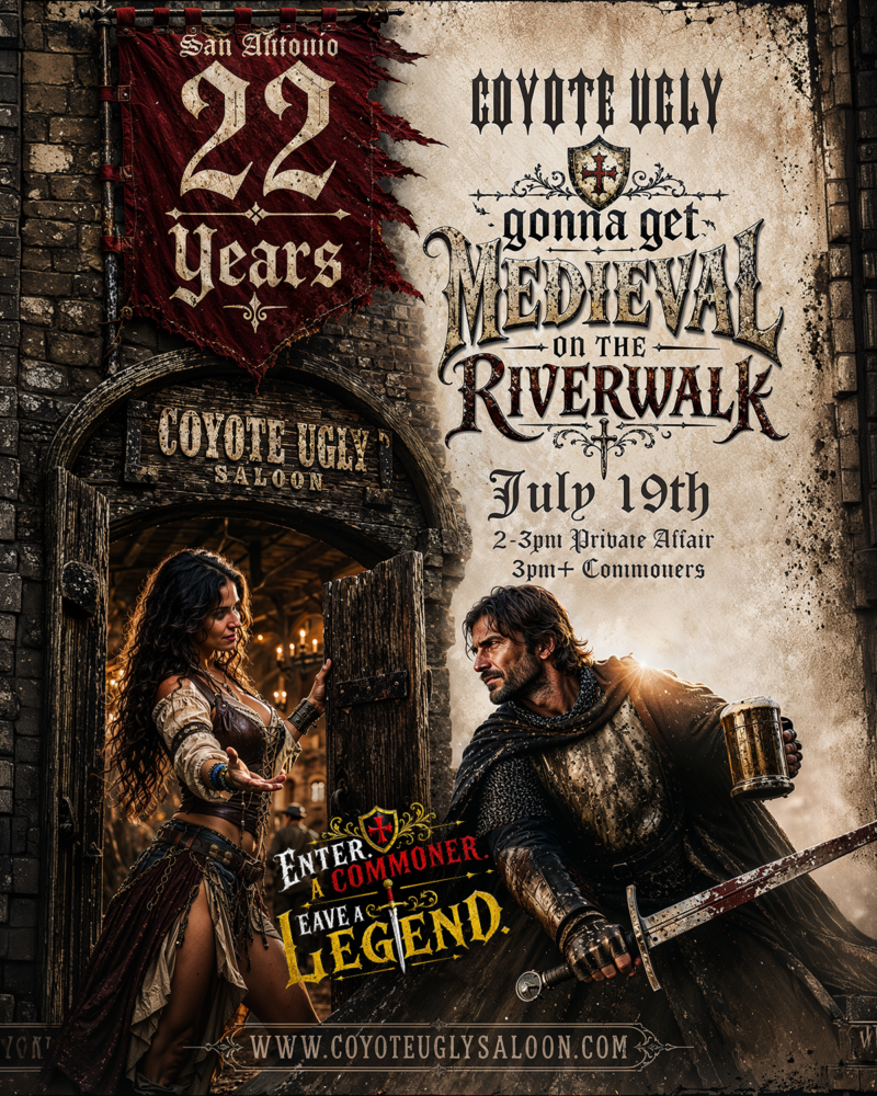 22 Year Anniversary - Medieval on the Riverwalk